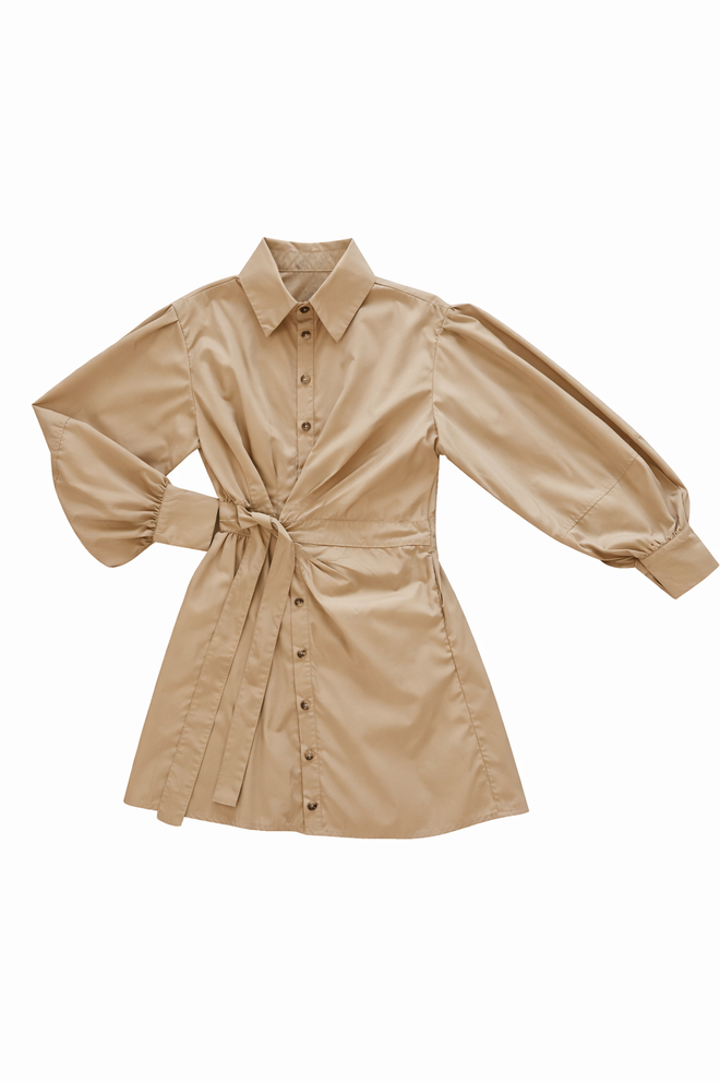 Noor dress beige