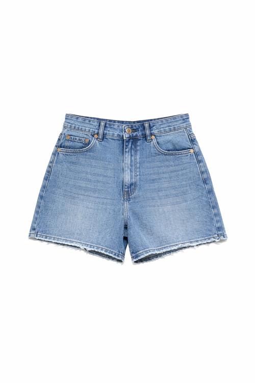 PRE-ORDER Stretch - Nina short light denim