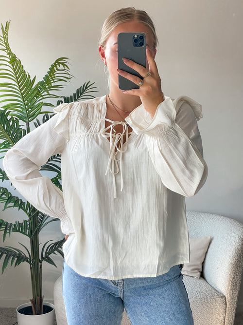 Joy blouse crème