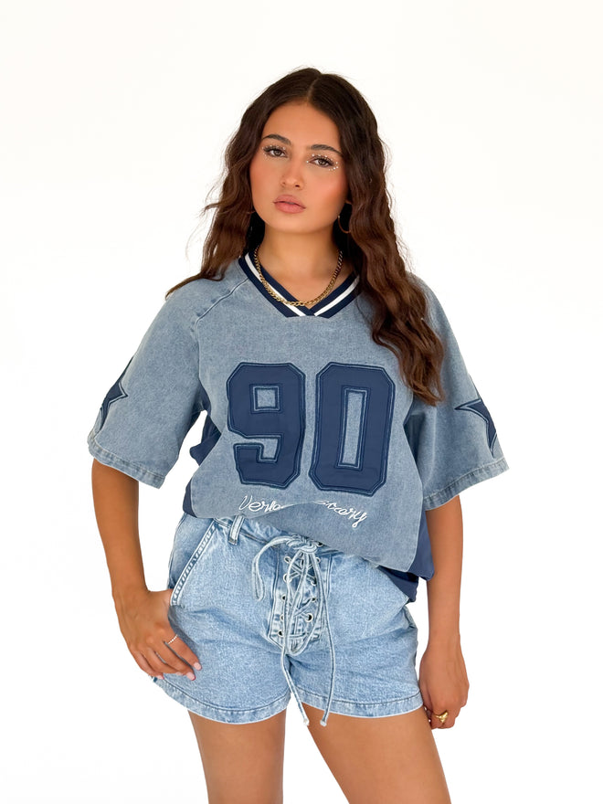 May denim tee