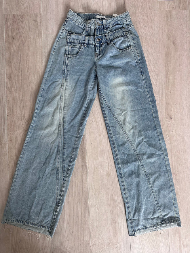 Tweede kans - evi wide jeans - 34