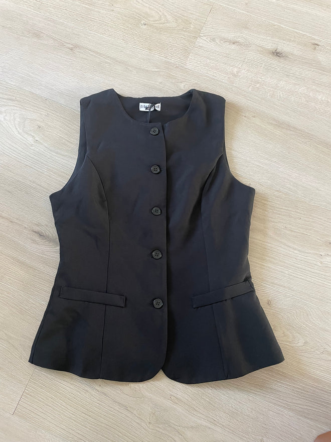 Tweede kans - Jenny gilet black - S