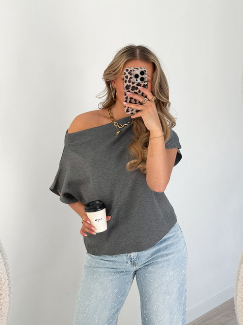 Lucy top grey