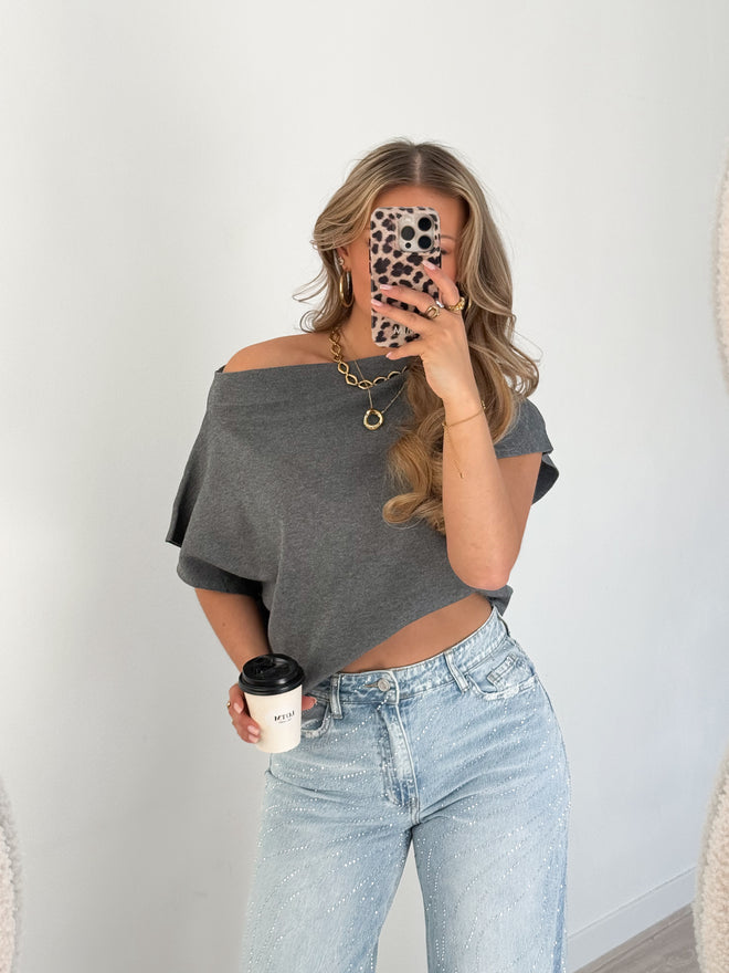 Lucy top grey