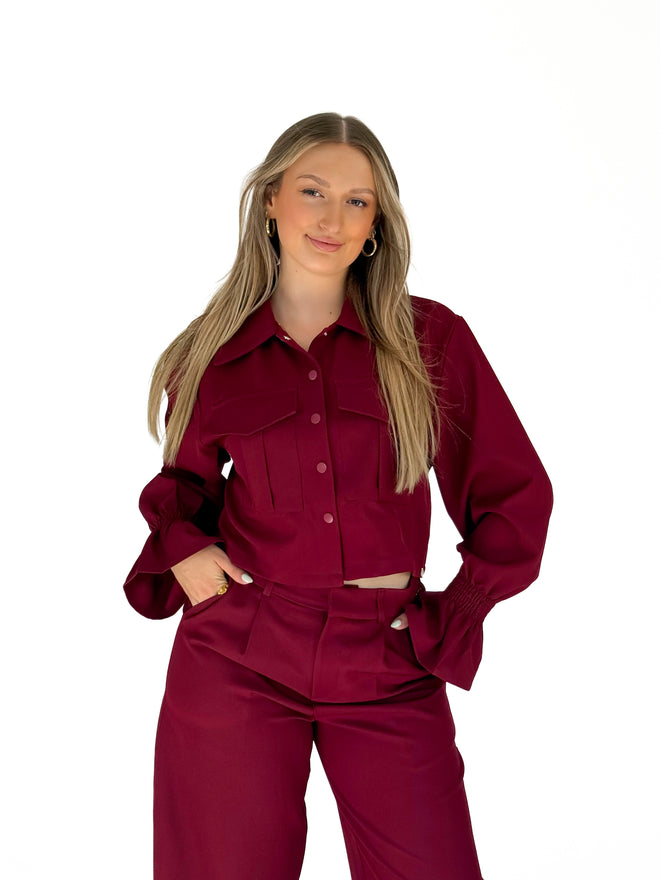Nina jacket bordeaux