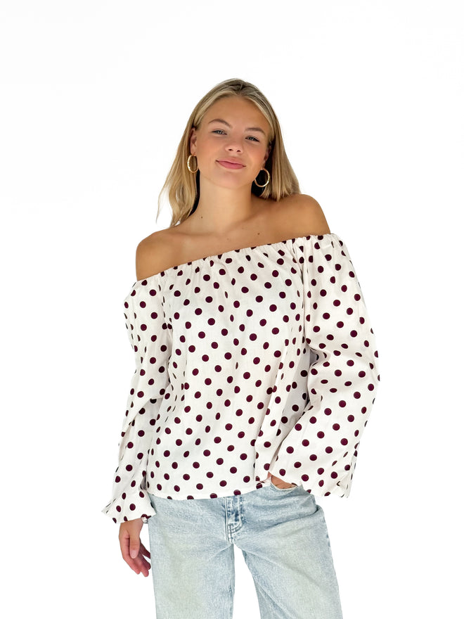 Lotje top white
