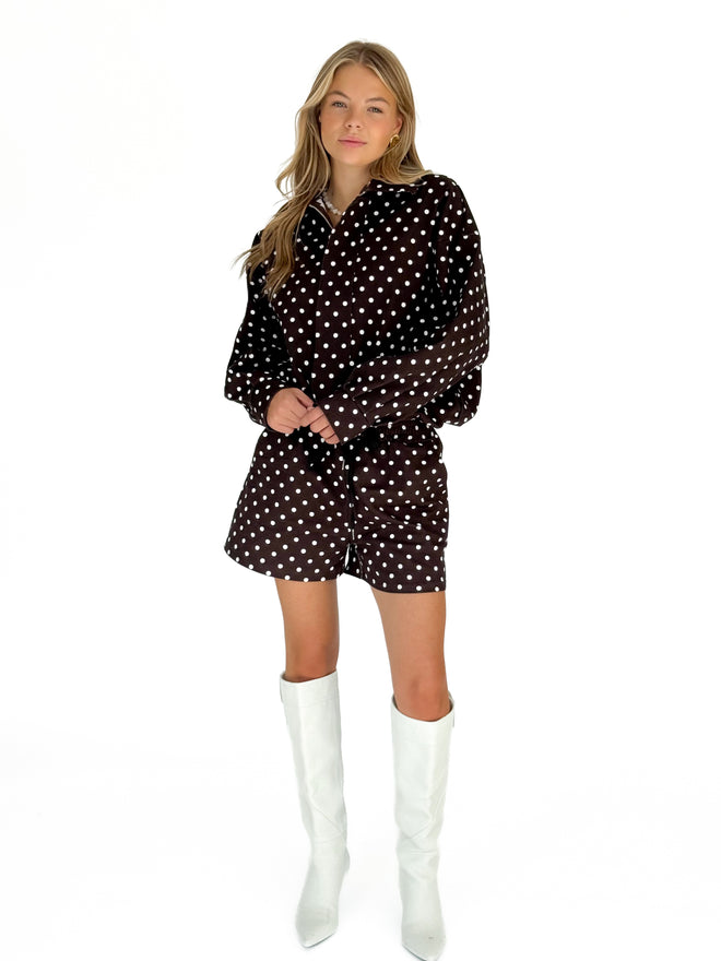 Mila jacket brown