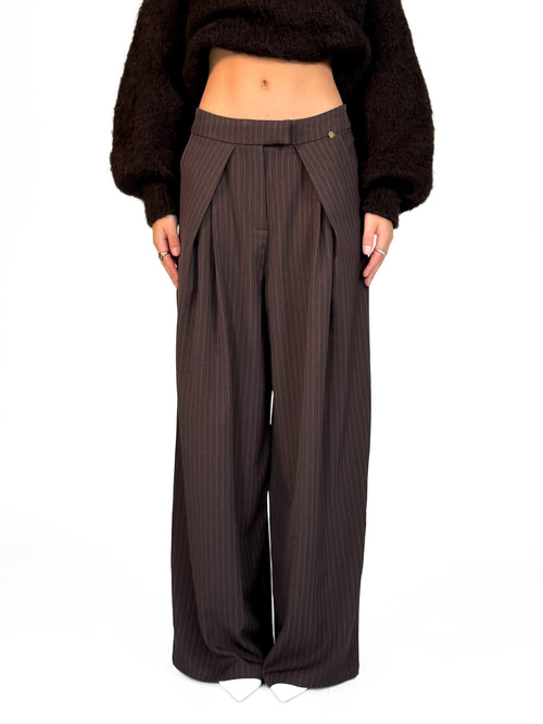 Lola pantalon dark brown