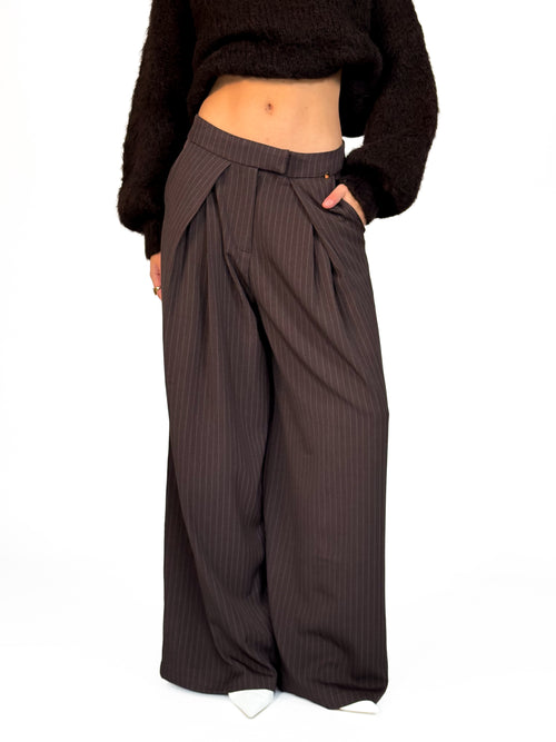 Lola pantalon dark brown