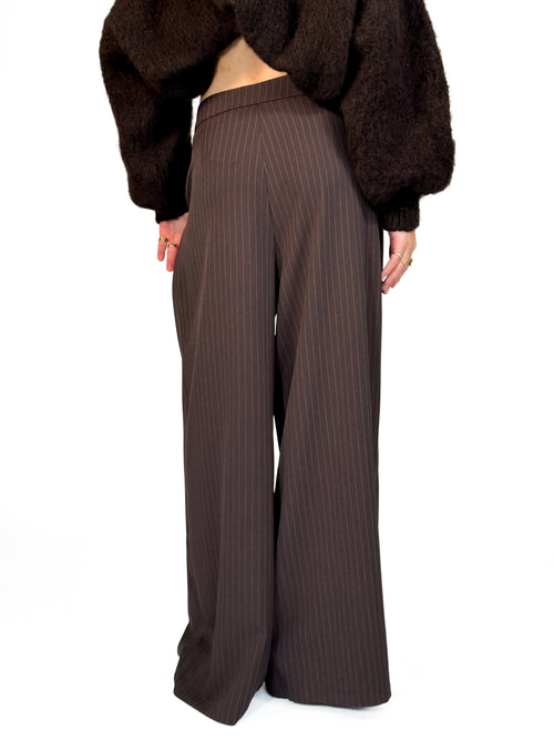 Lola pantalon dark brown