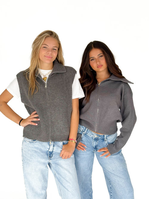 Felice knit dark grey