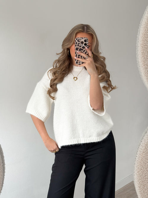 Lucy knit off-white