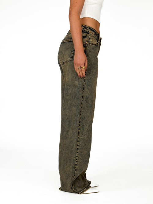 Stretch - Mimi balloon jeans vintage denim