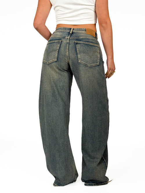 Stretch - Mimi balloon jeans vintage blue