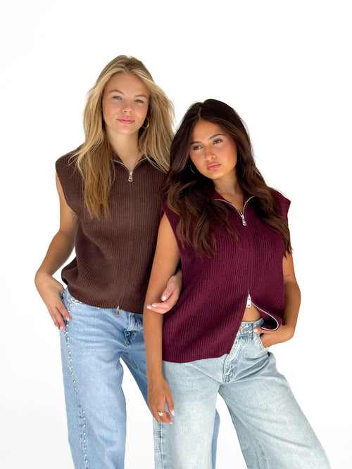 Milly knit brown