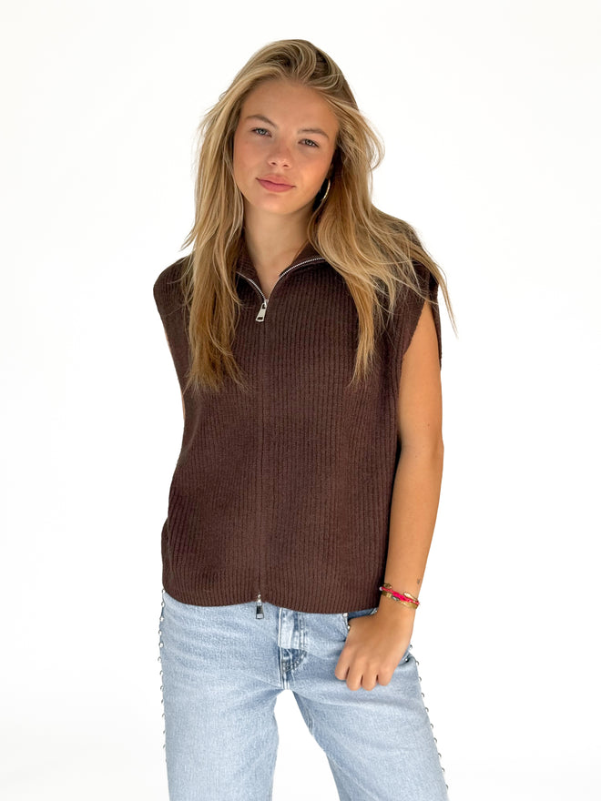 Milly knit brown
