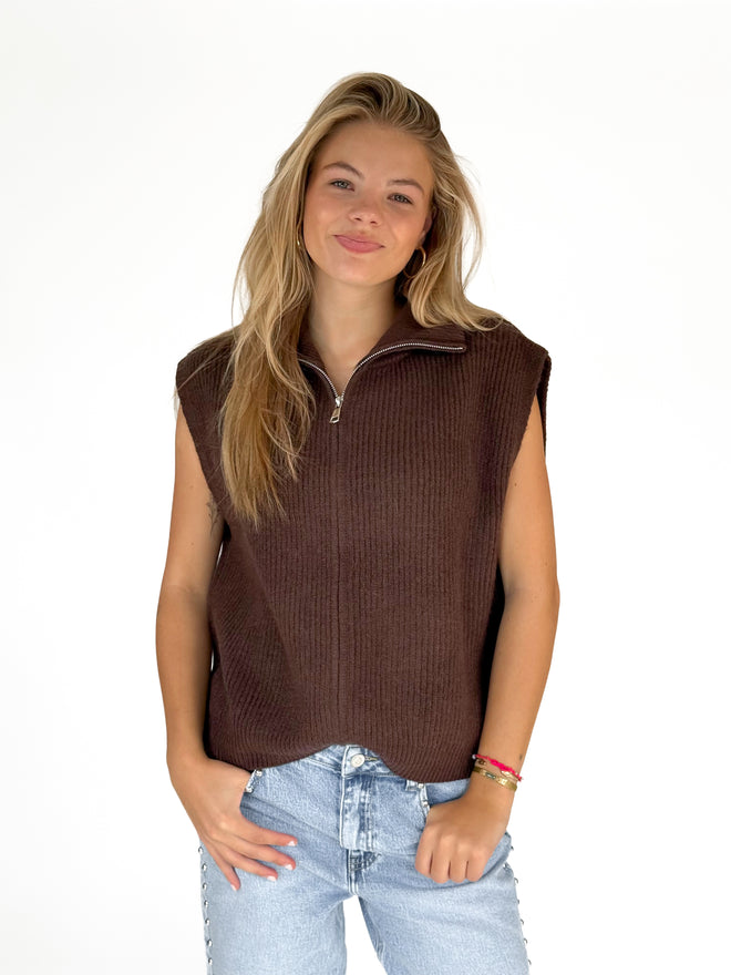 Milly knit brown