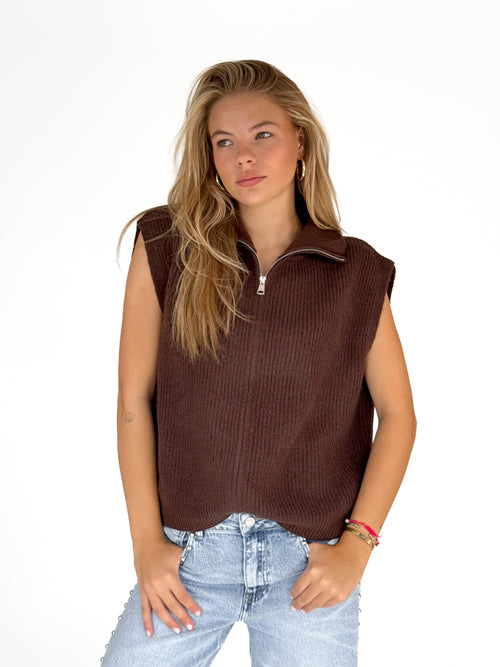 Milly knit brown