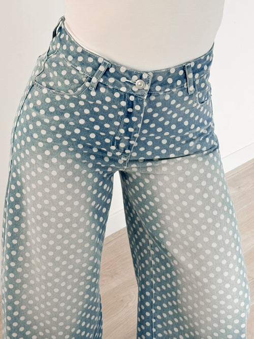 PRE-ORDER Tall - Didi extra wide jeans mid denim