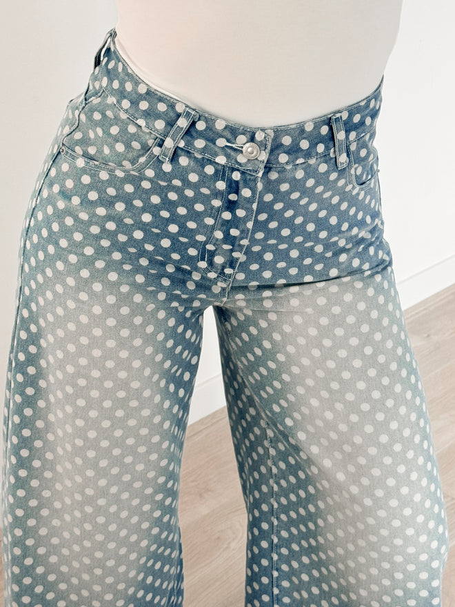 PRE-ORDER Tall - Didi extra wide jeans mid denim