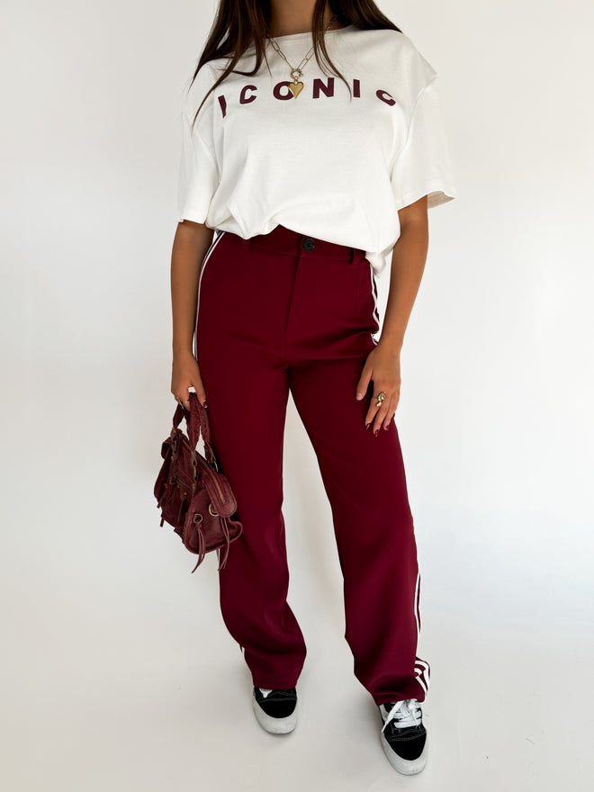 Ida pants bordeaux