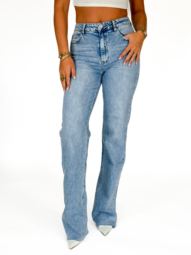 Tall - Stretch - Ayla wide jeans extra light denim