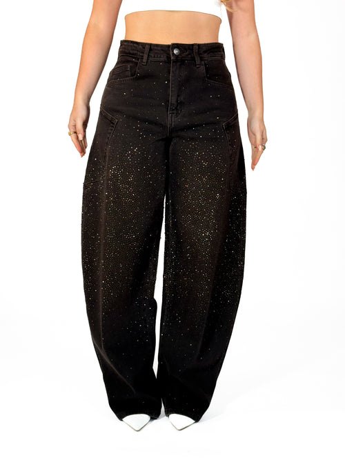 Stretch - Milly balloon jeans brown