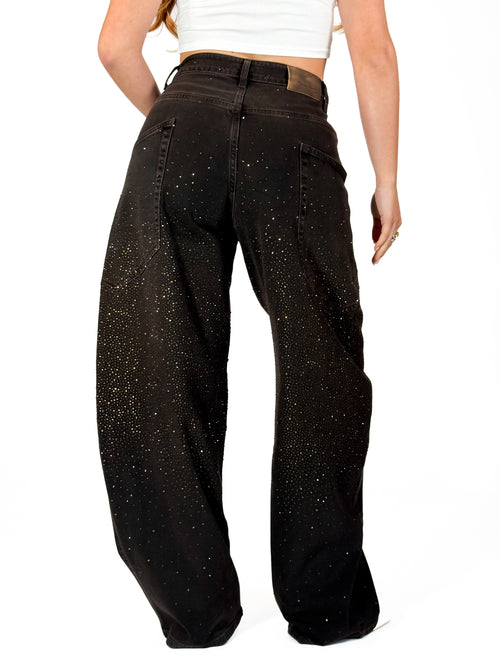 Stretch - Milly balloon jeans brown