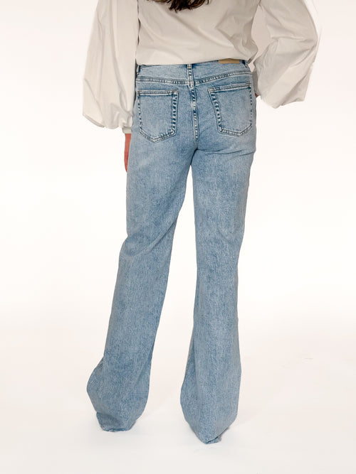 Extra tall - Stretch - Ayla wide jeans extra light denim