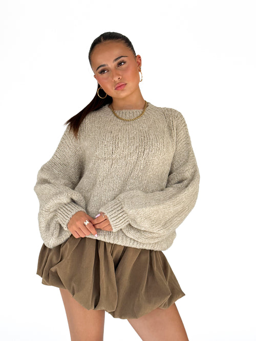 Kiki knit beige