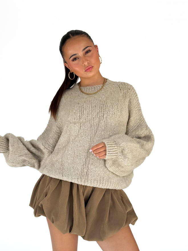 Kiki knit beige