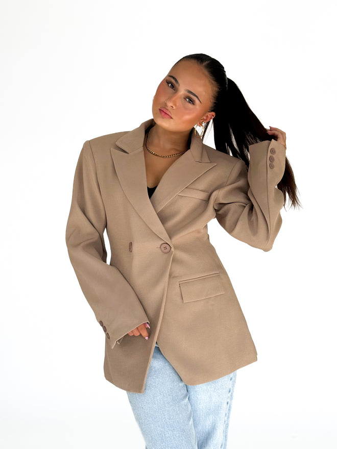 Nura blazer camel