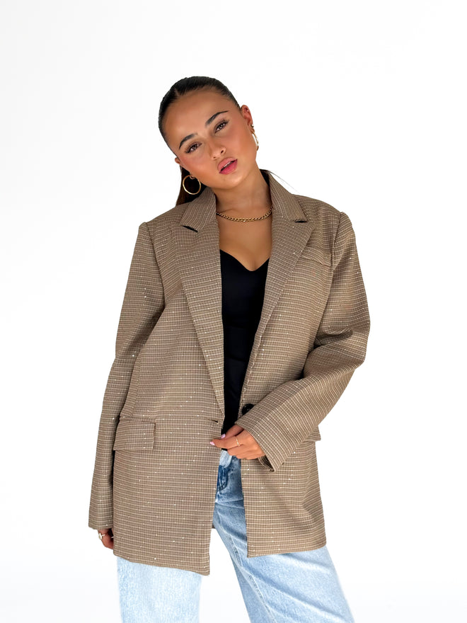 Lizzy blazer camel