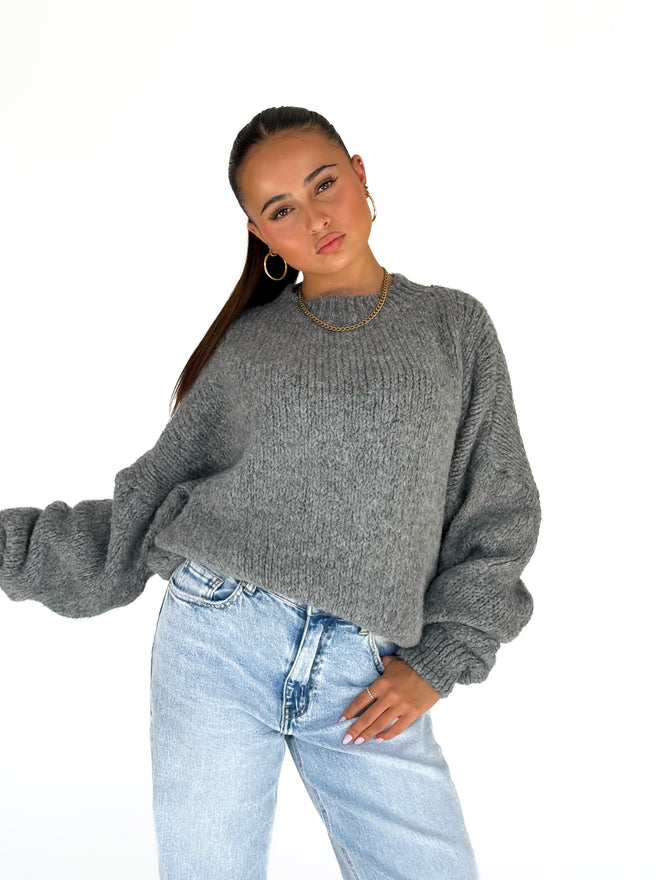Kiki knit grey