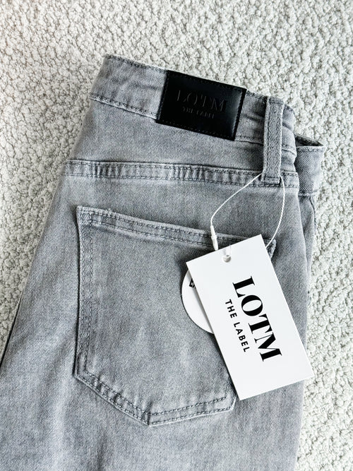 Tall - Stretch - Julia straight jeans light grey