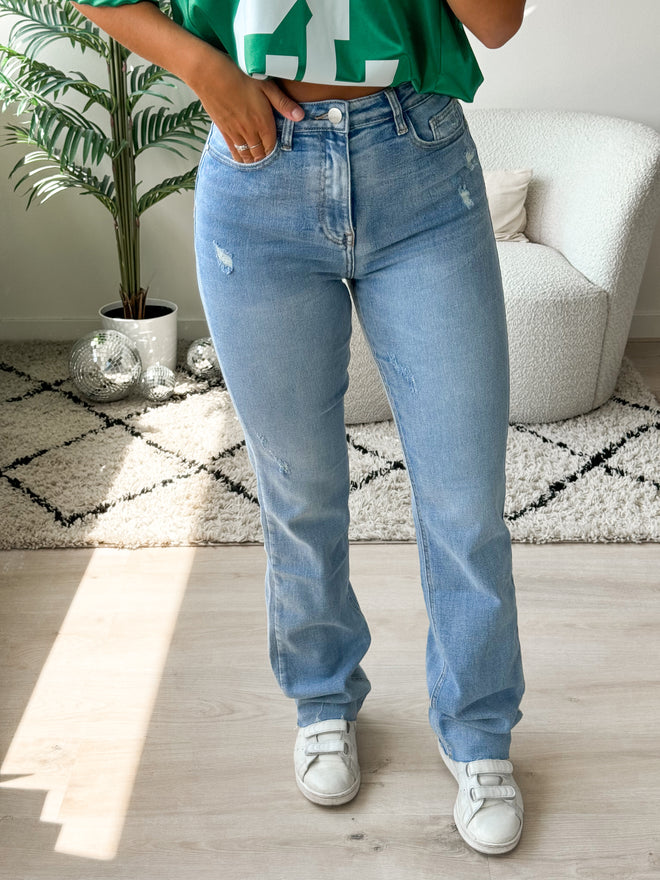 Tall - Stretch - Mika  straight jeans mid denim