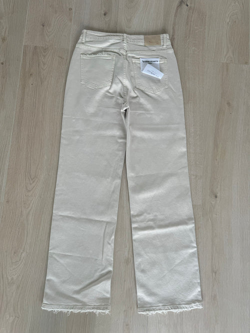 Tweede kans - Ayla wide jeans creme - 40