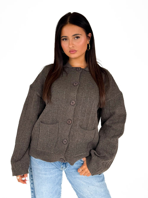 Do cardigan brown