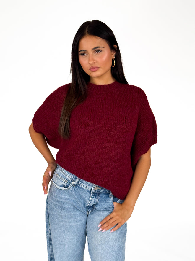 Noortje knit bordeaux