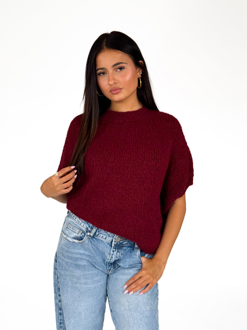Noortje knit bordeaux