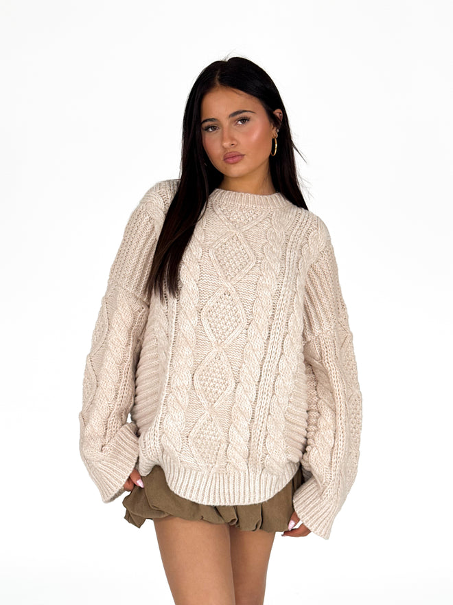 Myrthe knit crème