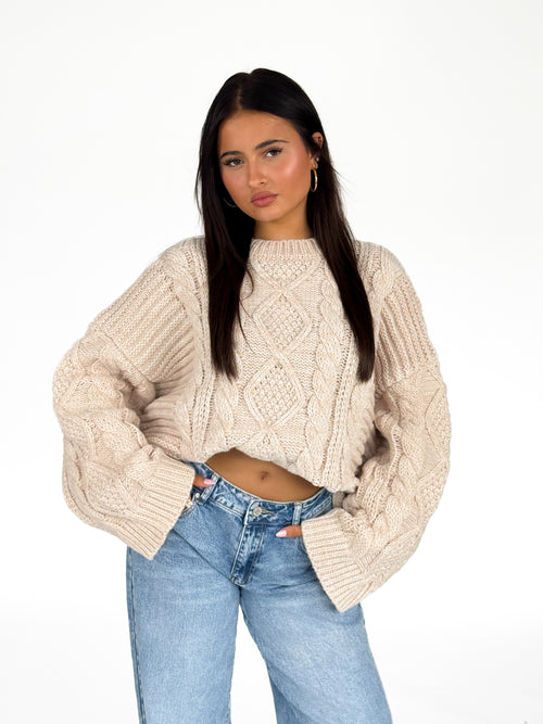 Myrthe knit crème