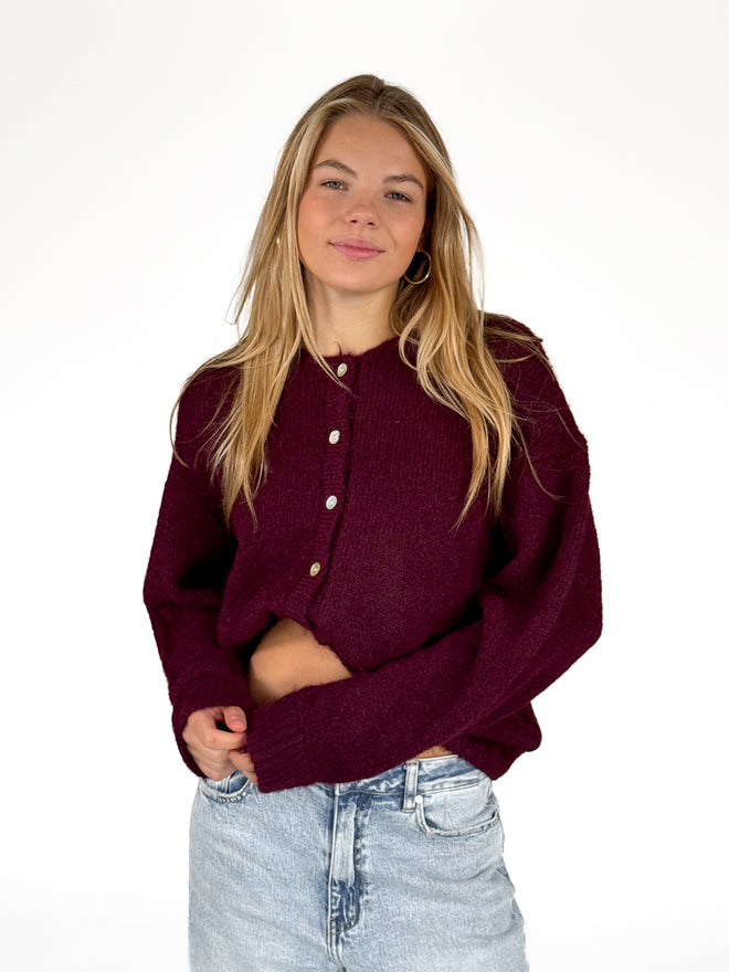 Yara knit bordeaux