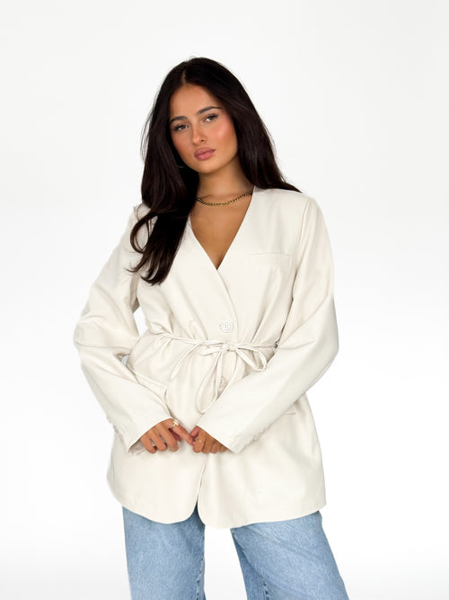 Julia blazer crème