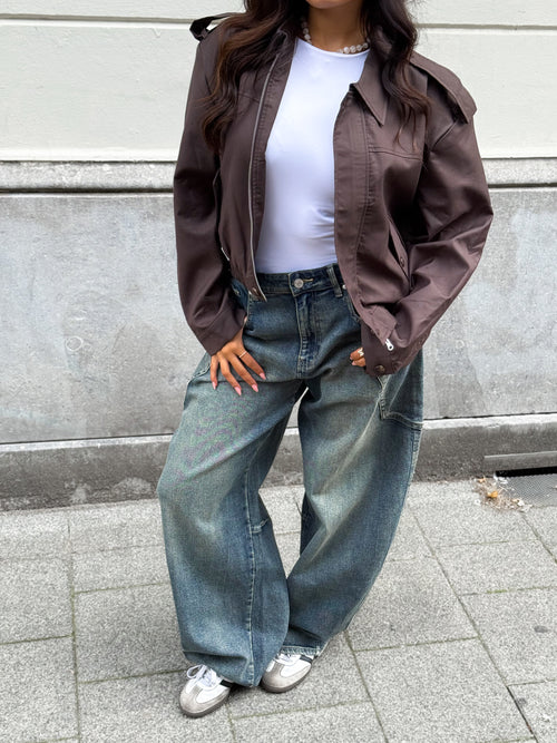 Julie jacket brown