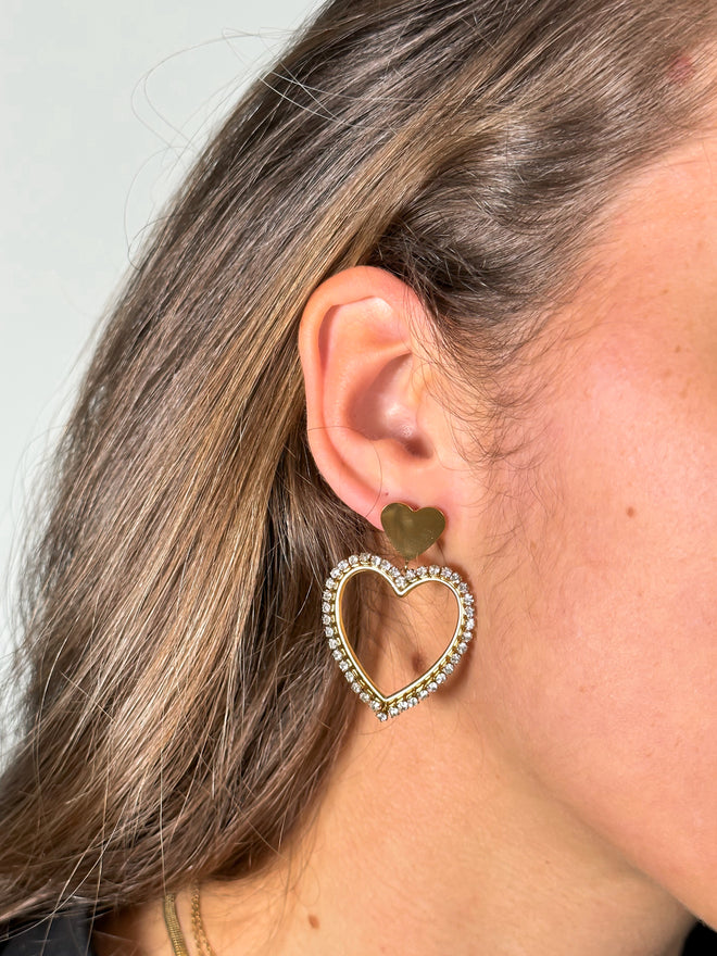 Sofia earrings gold