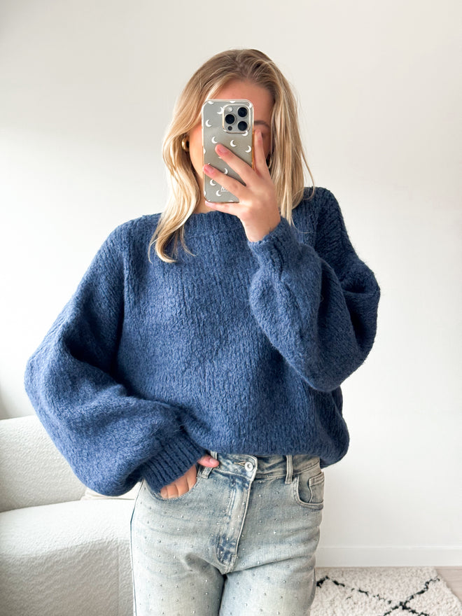 Kiki knit dark blue