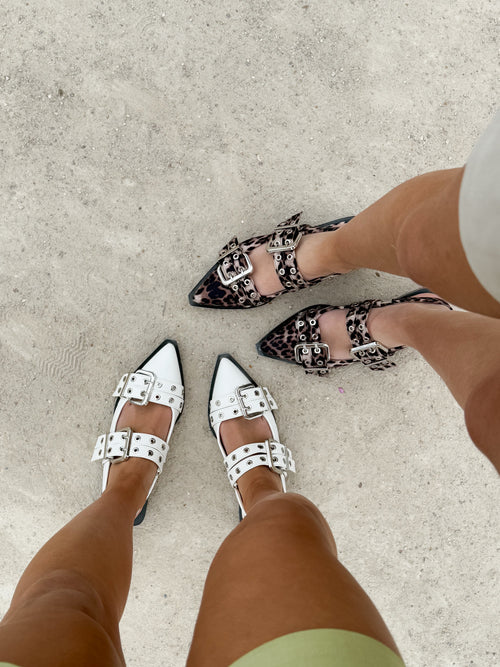 Gia slingback leopard