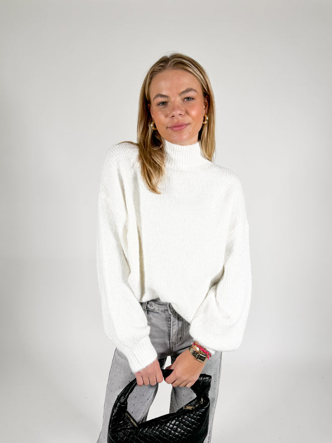 Cara knit white