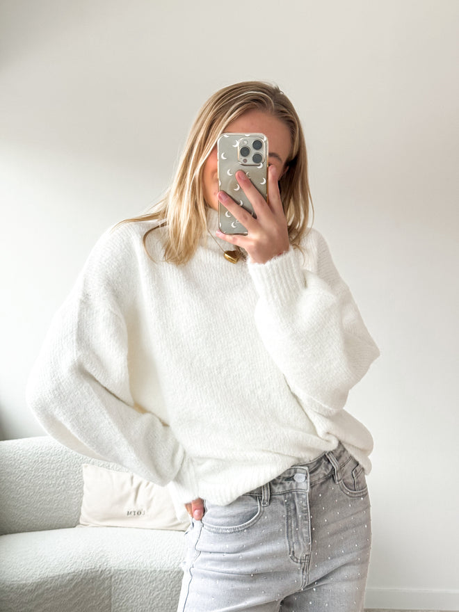 Cara knit white